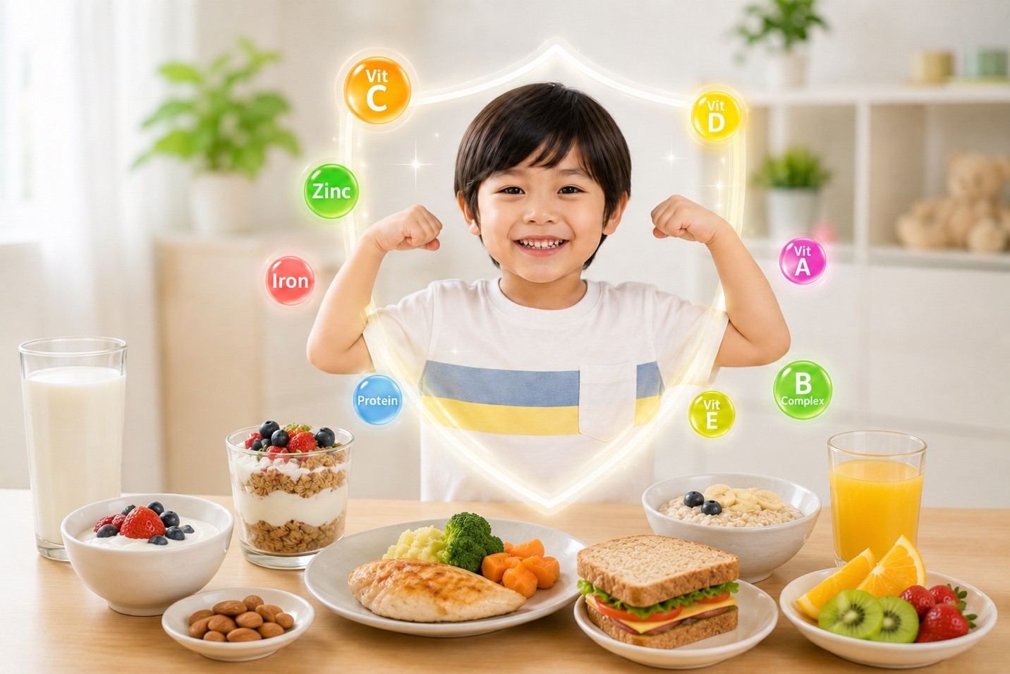 Jangan Sampai Terlewat! Ini 8 Nutrisi untuk Daya Tahan Tubuh Anak yang Wajib Dipenuhi
